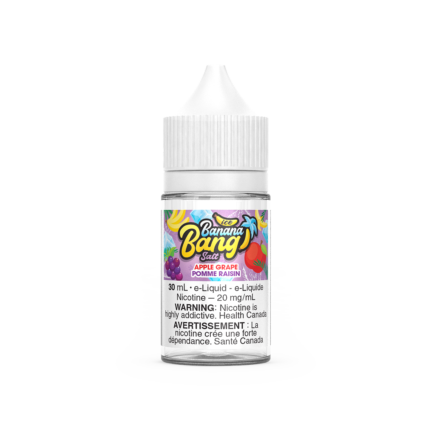 APPLE GRAPE BY BANANA BANG ICE 30mL Nic Salt